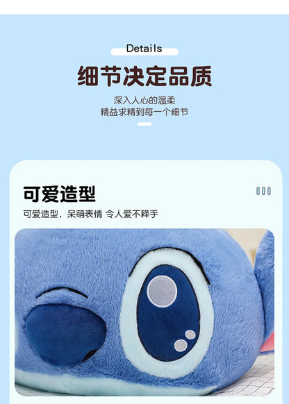 40x80cm Big Size Stitch Disney Anime Plush Stuffed Doll Cartoon Room Decoration Plush Pillow Children's Holiday Gift
