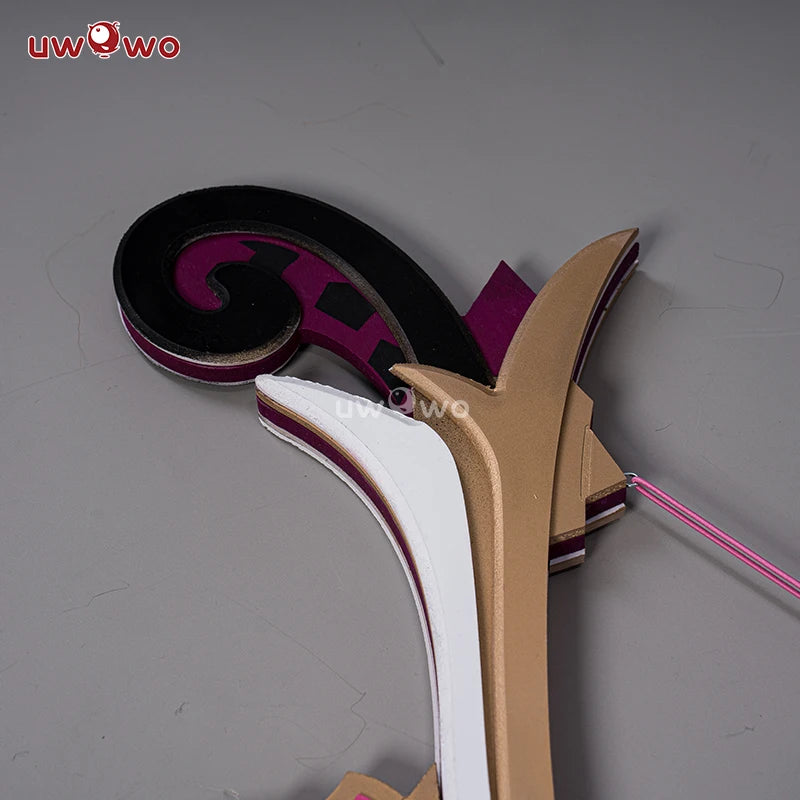 Genshin Impact Cosplay Wooden Weapons Lyney Props  Great Magic Bow Arroww