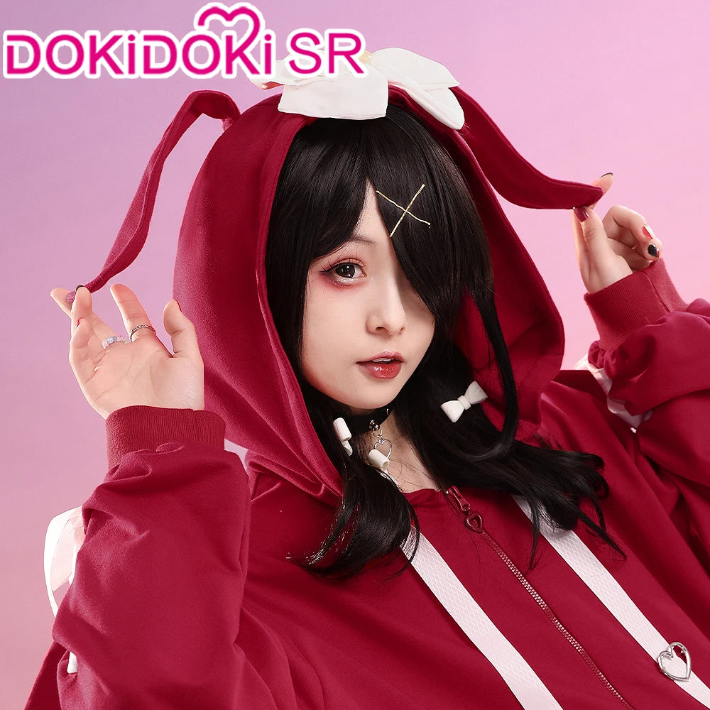 IN STOCK Ame chan Cospaly Costume Game Needy Streamer Overload Cosplay DokiDoki-SR Ame-chan Cospaly Women Causal Wear Costume