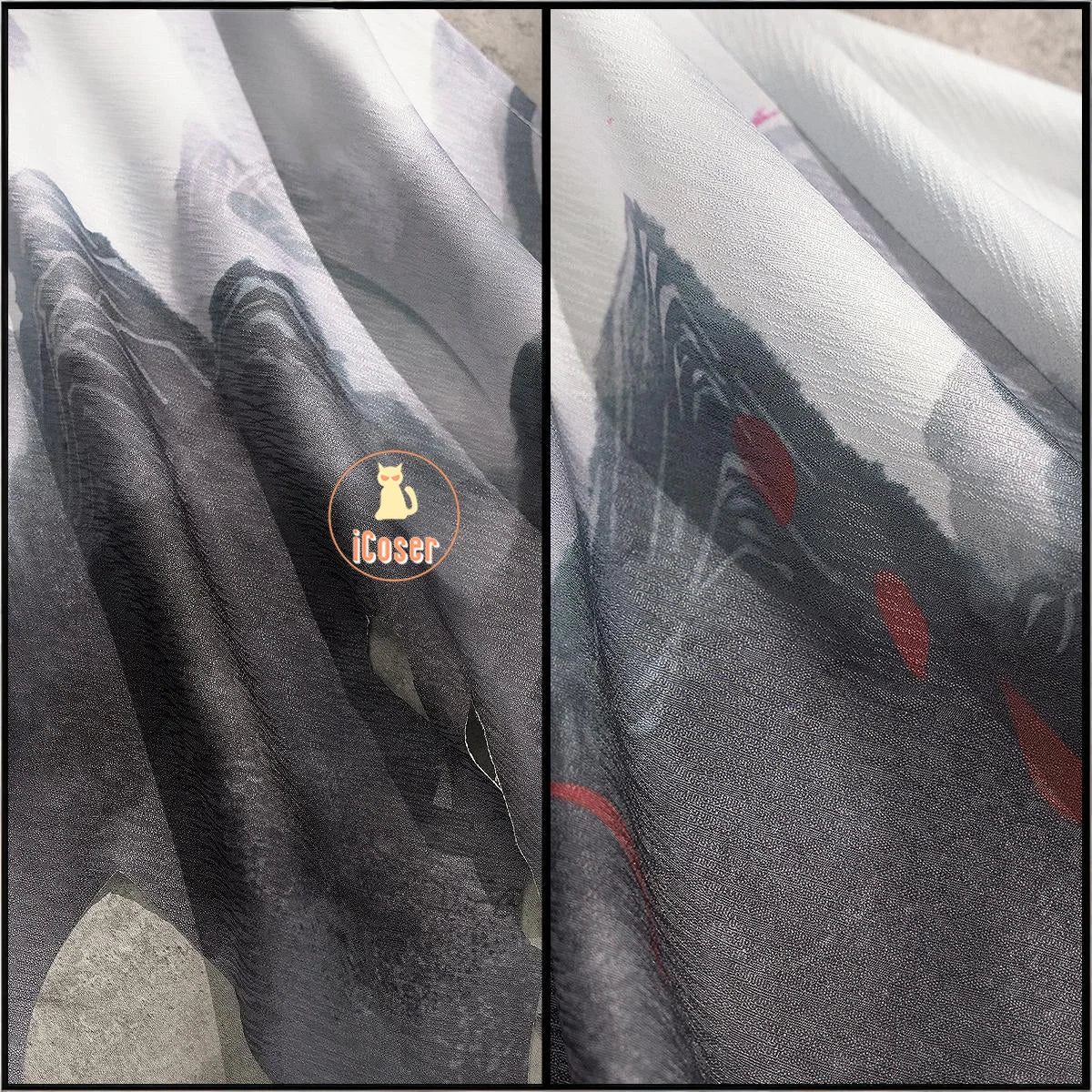 Wuthering Waves Qiuyuan Cosplay Costume Wig Uniform Outfit Headwear Carnival Halloween Party for Women Men Role Play Accessory