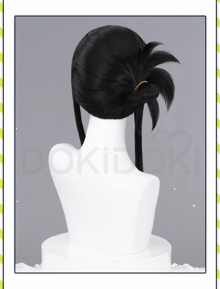 IN STOCK Tifa Lockhart Venat Wig Game FF Cosplay DokiDoki Long Black Hair Tifa Venat Cosplay Ear Clips ReMark