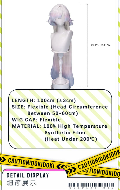 IN STOCK Lucilla Mornye Lynae Sigrika Phrolova Lupa Qiuyuan CHISA Buling Wig Game Wuthering Waves DokiDoki Women Free Wig Cap