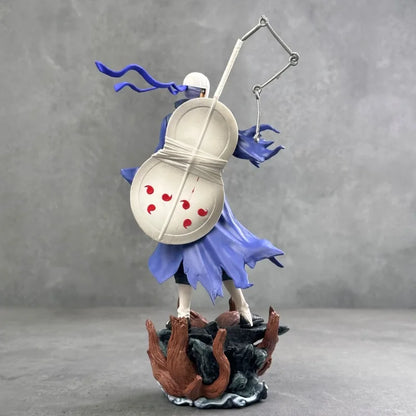 New Naruto Anime Figures Uchiha Obito Standing Posture Double Headed Sculpture Action Doll Pvc Model Statue Ornament Toys Gifts