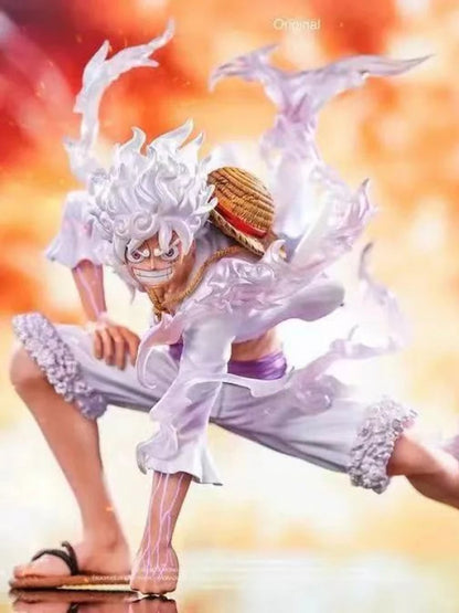 New One Piece Figure Nika Luffy Gear 2 Nika Luffy Devil Fruit Figurine Action Figures Pvc Statue Collection Model Doll Toys Gift