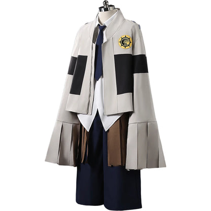 Tamsy Caines Cosplay Anime Gachiakuta【XS-3XL】DokiDoki-R Women Men White Costume Tamsy Caines Cosplay Suits Plus Size