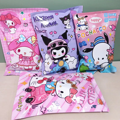 12pcs New Sanrio Kuromi Melody Papacha Dog Blind Box Stationery Set Surprise Blind Bag Student Gift Reward Wholesale