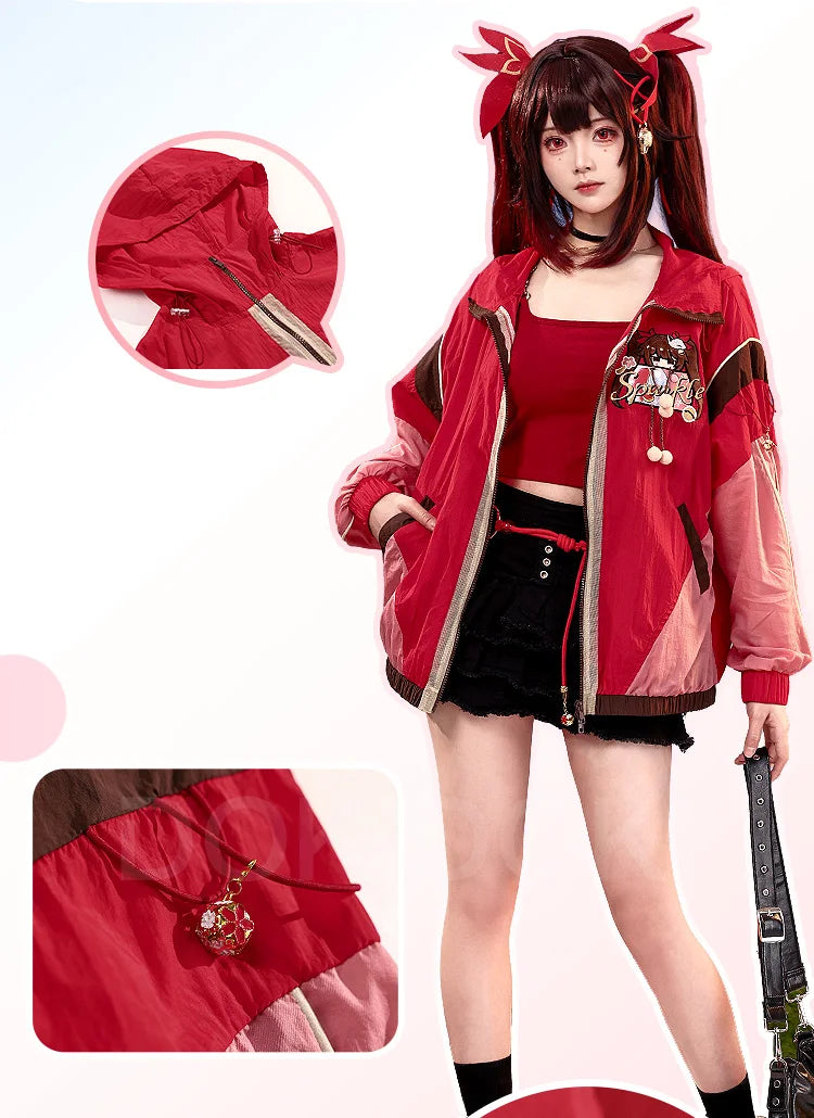 Aventurine Blade Robin Firefly Sparkle Feixiao Doujin Cosplay Costume Game Honkai: Star Rail DokiDoki-SR HSR Sunscreen Jacket