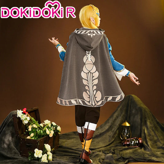 IN STOCK Princess Cosplay Game Costume【S-3XL】DokiDoki-R Cloak Linkk Cosplay Plus Size