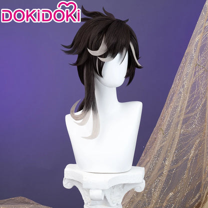 IN STOCK Sethos Wig Game Genshin Impact Cosplay Wig DokiDoki Sumeru New Character Sethos Cosplay Men 70cm Hair Free Wig Cap