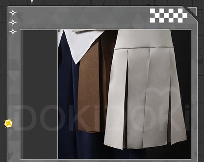 Tamsy Caines Cosplay Anime Gachiakuta【XS-3XL】DokiDoki-R Women Men White Costume Tamsy Caines Cosplay Suits Plus Size