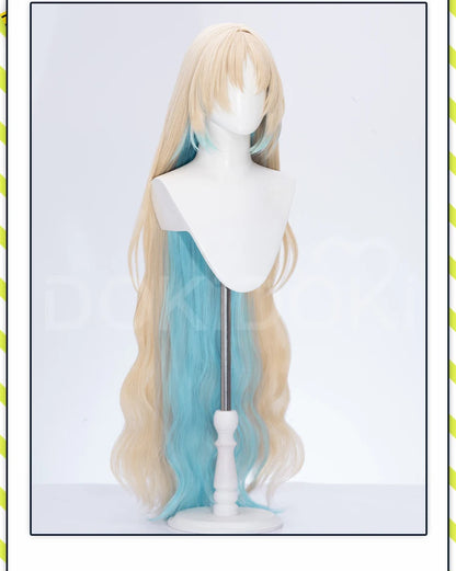 IN STOCK Augusta Cantarella Cartethyia Fleurdelys Iuno Wig Game Wuthering Waves DokiDoki 100cm Wig Cantarella Cosplay Free Cap
