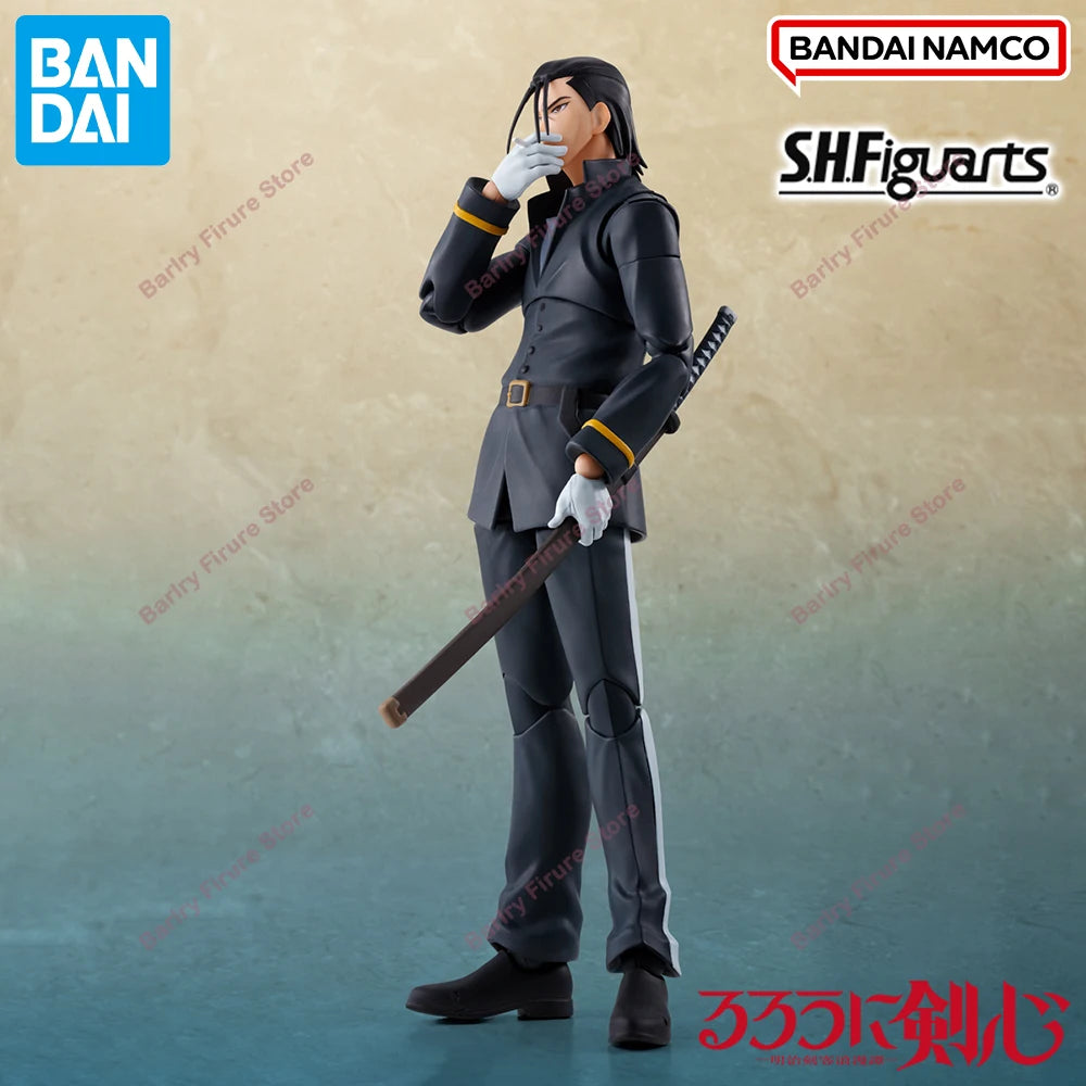 Bandai S.H.Figuarts Rurouni Kenshin Hajime Saito 16.5cm PVC Model