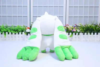 45cm Big Size Digital White Lop Mona Anime Plush Stuffed Doll Kawaii Room Decoration Plushies Pillow Ornaments Holiday Gifts