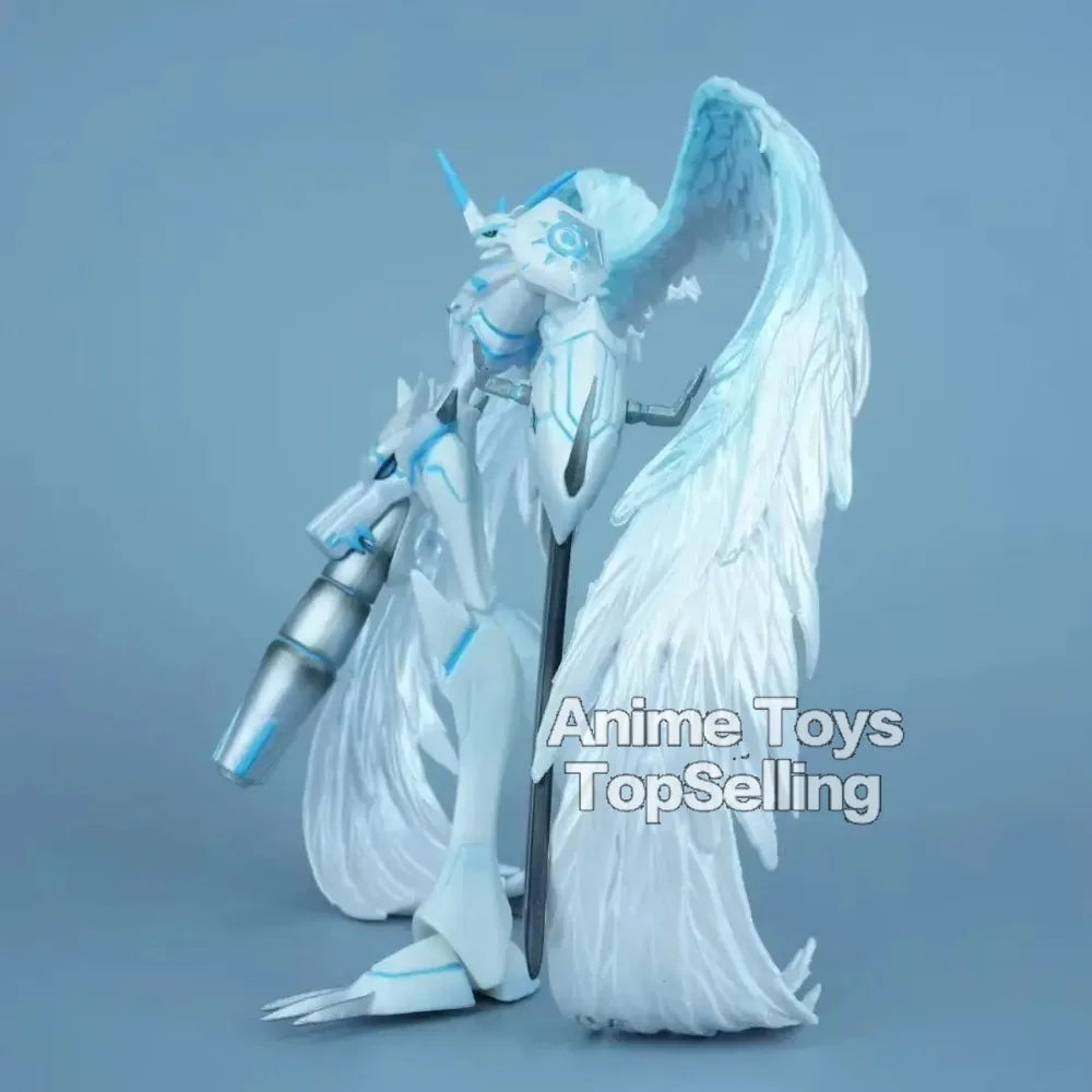 20cm Anime Digimon Adventure Figure Omegamon Merciful Mode Action Figures Pvc Statue Collection Model Toys Gifts
