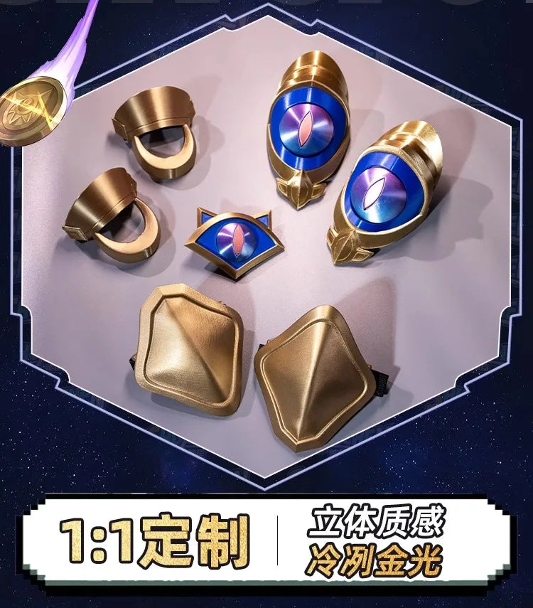 iCoser Honkai Star Rail Cipher Cosplay Costume Wig Bodysuit Uniform Cifera Tail Halloween Party for Women Girls Festival Props