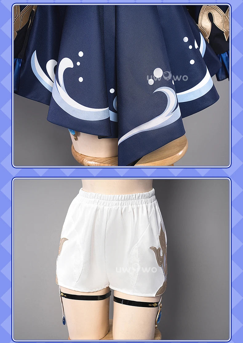 LAST BATCH UWOWO Furina Cosplay Costume GAME Genshin Impact Furina Focalors Hydro Archon Fontaine Rococo Furina Cospaly Outfit