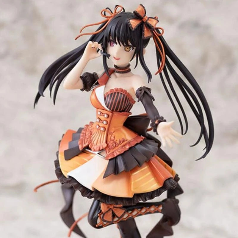 Japanese Date A Live Anime Peripheral Zafkiel Idol 1/7 Pvc Model Figure Statue Room Decoration Desktop Ornaments Holiday Gifts