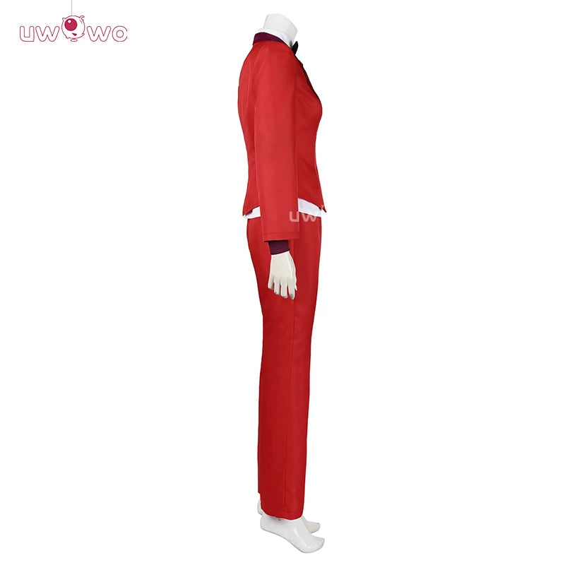 UWOWO Collab Series: Charlie Morningstar Charlotte H Hotel Cosplay Costume Red Uniform