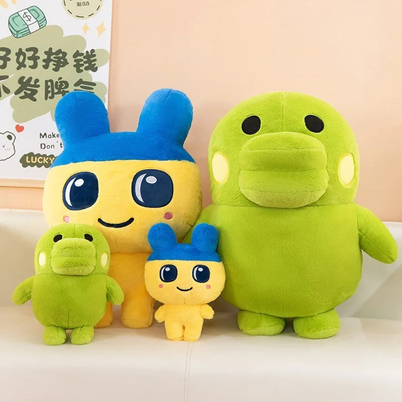 40/50/70cm Big Size Tamagotchi Kawaii Anime Plush Stuffed Doll Cartoon Room Decoration Plushies Children's Pillow Holiday Gift