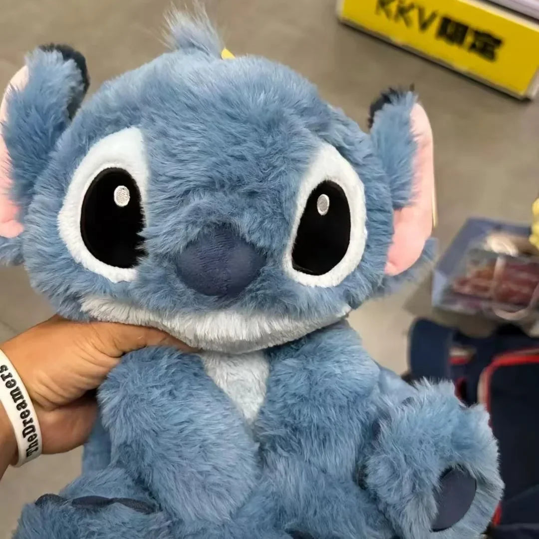 30-55cm Disney Stitch Plush Stuffed Toys Anime Cute Cartoon stand Stich Plushies Dolls Kawaii Pillow Stuffed Kid Birthday Gifts
