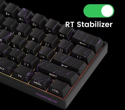 Akko MonsGeek FUN68 & FUN60 PRO&MAX HE Magnetic 60% 65% Gaming Keyboards Rapid Trigger 8K Custom Keyboard for Esports