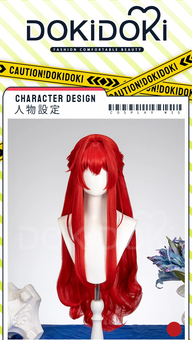 IN STOCK Tribbie Wig Cosplay Game Honkai: Star Rail Cosplay DokiDoki Wig Women 100cm Tribbie Tribios Free Wig Cap