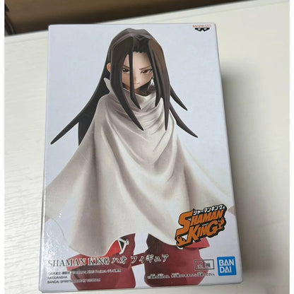 Bandai In Stock Shaman King Figure Yoh Asakura with Sword Standing Posture Anime Action Figure Model Boxed Toys Gift Genuine