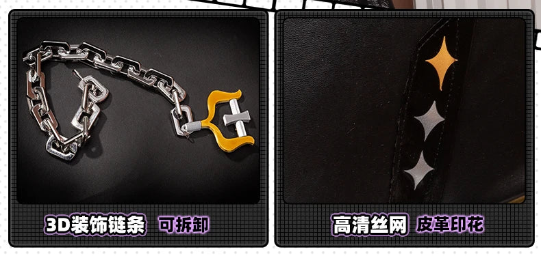 Zenless Zone Zero Yidhari Cosplay Costume Wig Uniform Hat Outfit Spook Shack Halloween Party for Women Girl Carnival Prop iCoser