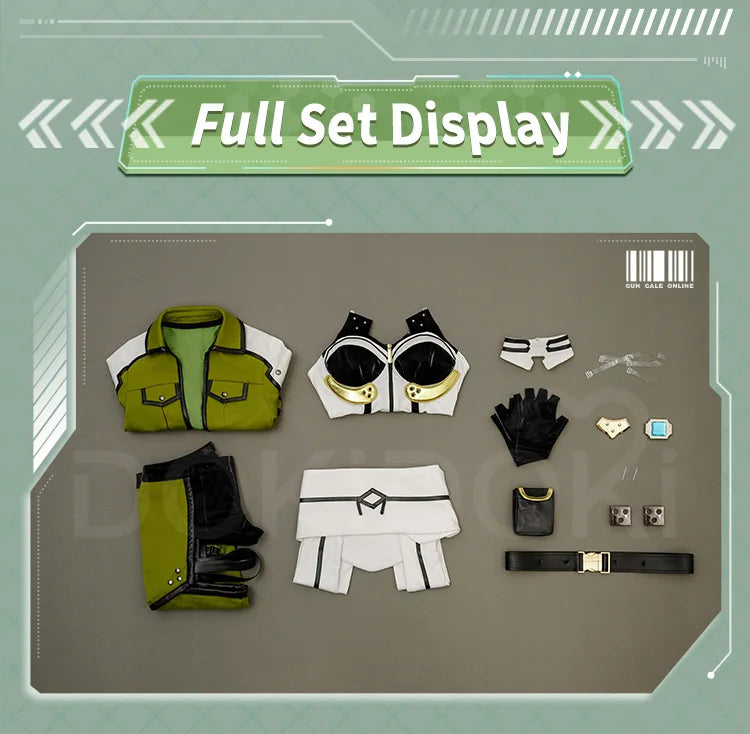 Asada Shino Cosplay Costume Anime Sword Art Online DokiDoki-SR Women Halloween SAO Shino Asada Costume Metal Accessories