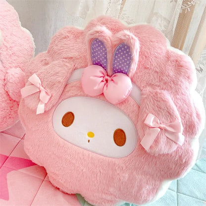 Sanrio My Melody My Sweet Piano Hello Kitty Round Square Plush Pillow Cute Cartoon Anime Home Decor Sofa Cushion Gifts For Girl