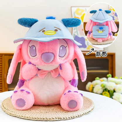 30/40/50cm Big Size Disney Stitch Anime Plush Stuffed Doll Kawaii PigletPlushies Room Decoration Children's Pillow Holiday Gifts