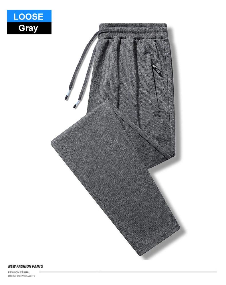 Chrlck Men’s Tight Sweatpants Straight Jogging Pants Casual Sport Running Trousers Spring Summer