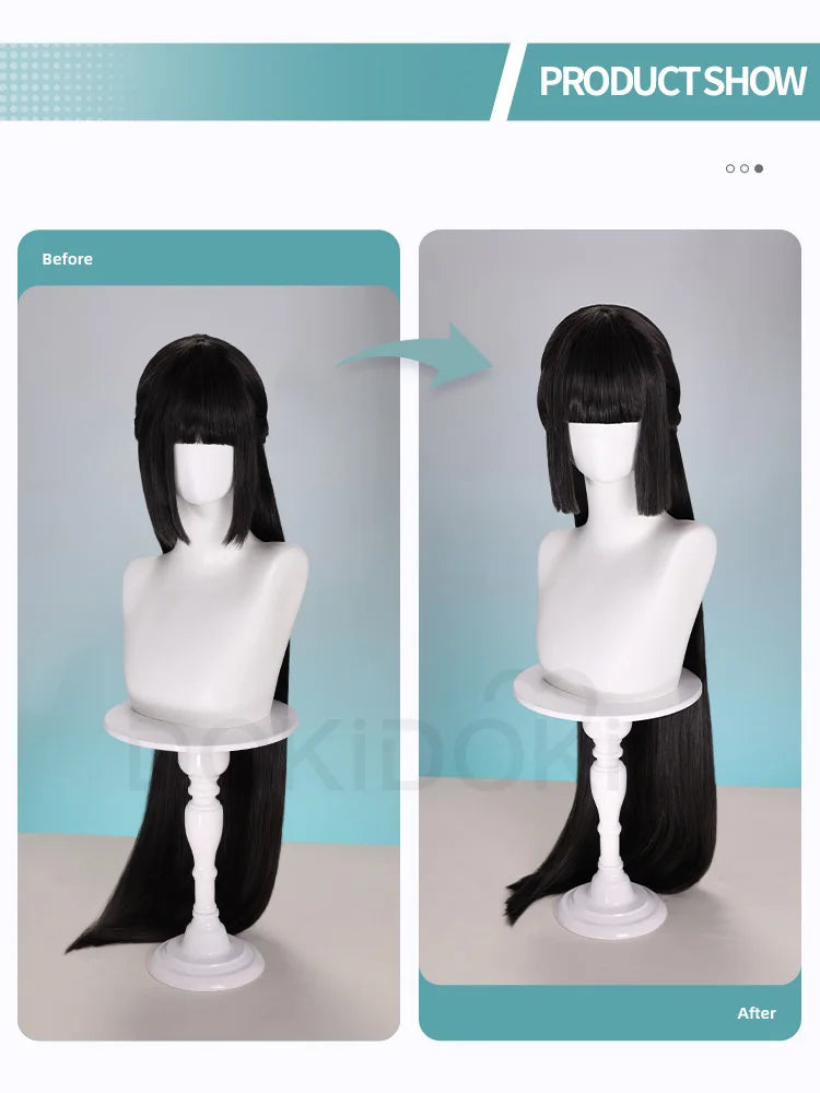 IN STOCK Hoshimi Miyabi Cosplay Costume Game Zenless Zone Zero Cosplay DokiDoki-SR Hoshimi Miyabi Cosplay Wig Women Halloween