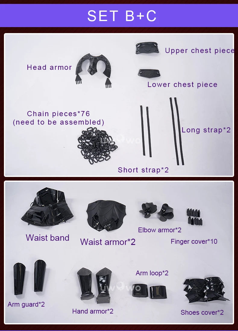 PRE SALE UWOWO Game Jeannee d'Arc Alter (Avenger) Battle Suit Cosplay Costume S-3XL Halloween Costume