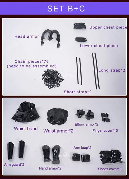 PRE SALE UWOWO Game Jeannee d'Arc Alter (Avenger) Battle Suit Cosplay Costume S-3XL Halloween Costume