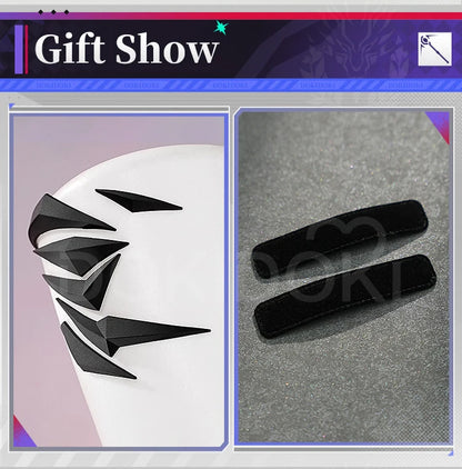 Lappland Saluzzo Cosplay Costume Game Arknights DokiDoki-SR Lappland Cosplay Wig Ears Women Halloween Costume Wig