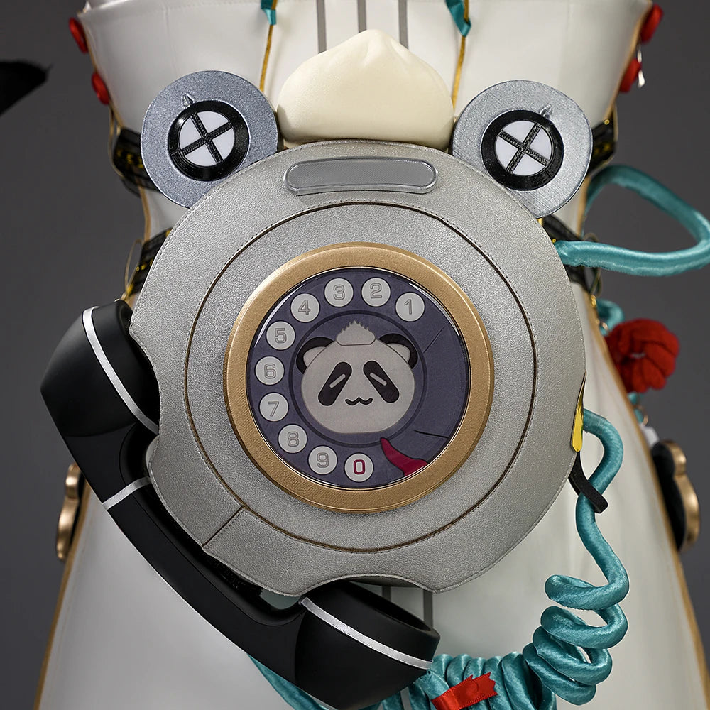 Zenless Zone Zero Dialyn Cosplay Costume Wig Uniform Earrings Headwear Krampus Compliance Authority Halloween Party for Women