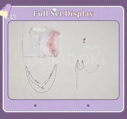 IN STOCK Rafayel Flowering Splendor Cosplay Costume Game Love and Deepspace DokiDoki-SR Men Spring Costume Qiyu Rafayel Flowers