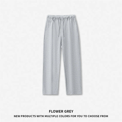 ZODF 2025 Winter Man Basic 420gsm Straight Pants Unisex Loose Clean Fit Sport Trousers Brand Streetwears HY0061