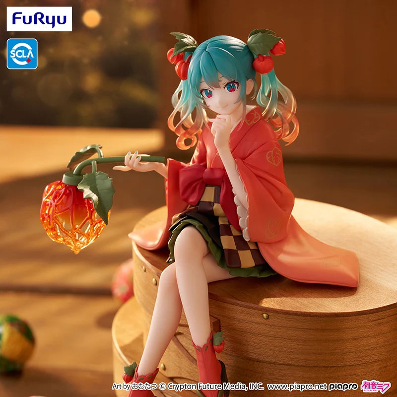 Bandai Hatsune Miku Flower Fairy Physalis Ver. 15CM PVC Model