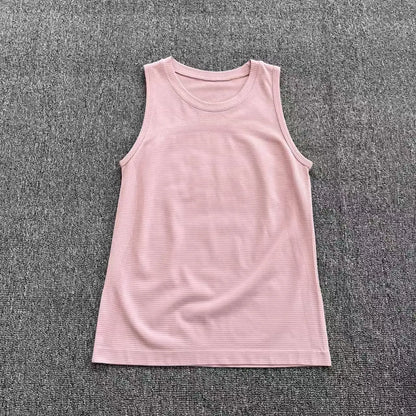 Women’s Short Sleeve Quick Drying Yoga & Running Sports T-Shirt Pilates Fitness Top - pink / XL