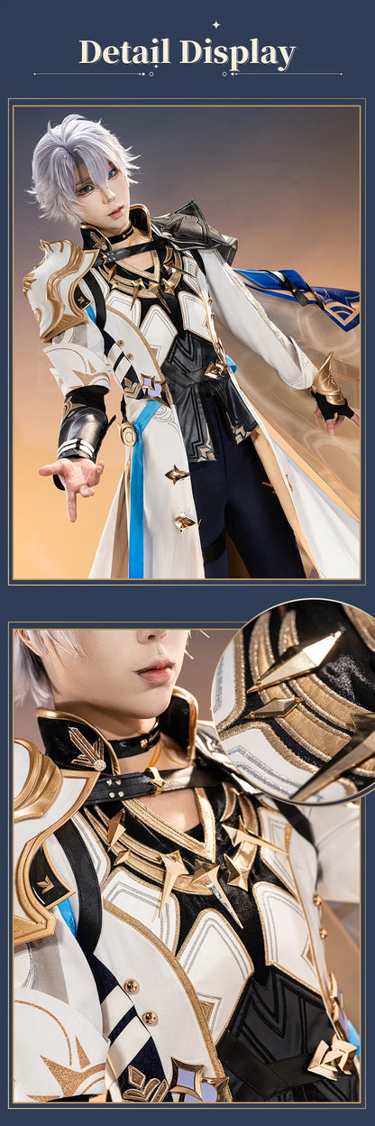 Phainon Cosplay Costume Game Honkai: Star Rail DokiDoki-SR HSR Phainon Cosplay Metal Accessories Men Halloween Costume