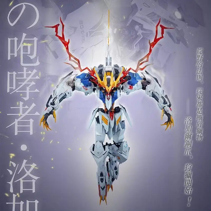 WOLF REMAINS HEAVY INDUSTRIES 1/60 PG Wolf King Barbatos Head Light Cluster Assembly Model Kit Collectible Toy Gift