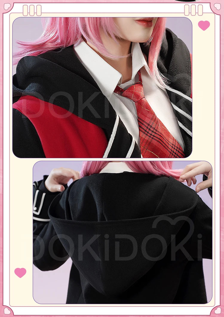 Hinamori Amu Cosplay Costume Anime Shugo Chara! Cosplay DokiDoki-SR Women Cute School Uniform JK Hinamori Amu Cosplay
