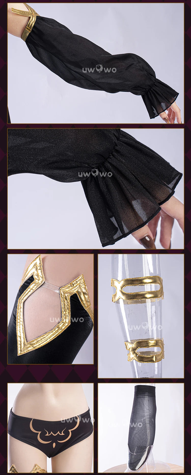 UWOWO Ereshkigal Cosplay Game Fatee/Grandd Orderr Lancer Ereshkigal Stage 1 Cosplay Costume  Halloween Costume