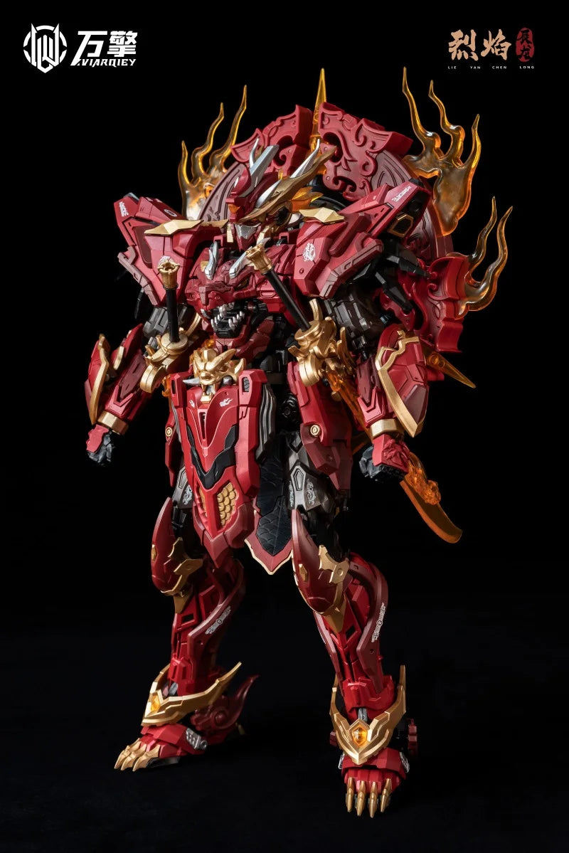 Bandai Lie Yan Chen Long Fire Dragon Model Kit 1/200 ABS Metal Frame