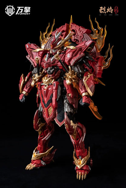 Bandai Lie Yan Chen Long Fire Dragon Model Kit 1/200 ABS Metal Frame