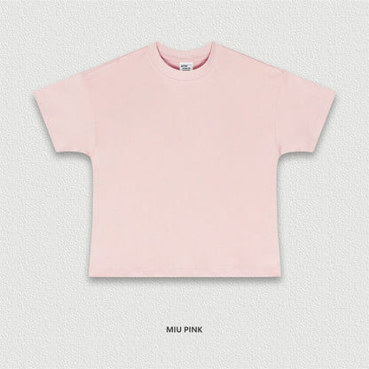 ZODF Women 2025 Summer 255gsm Cotton T-Shirts Hotsweet Girls Casual Solid Comfortable Sport T Shirt Brand Tops HY0978