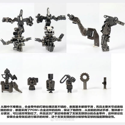 In Stock DABAN 8827 Alloy Skeleton MG 1/100 Snow White Prelude Fix Ver Assembly Model Kit XXXG-00YSW Action Figure Model Toy