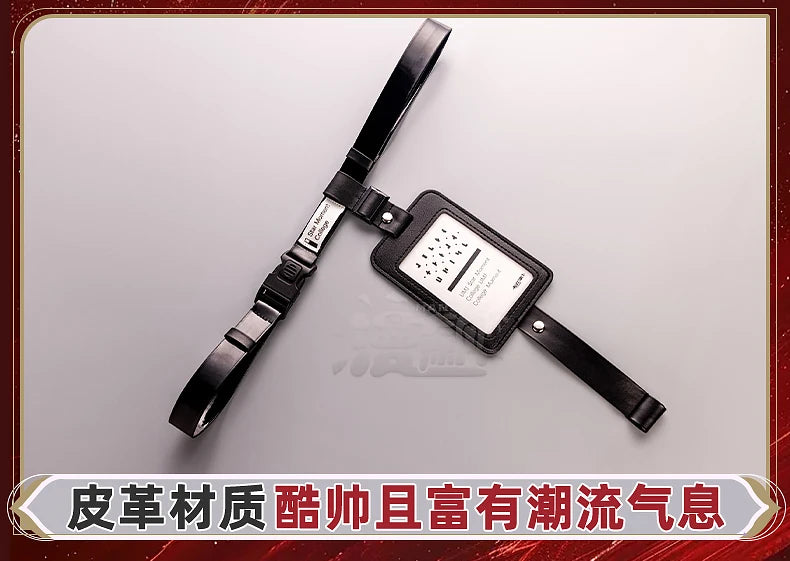 Wuthering Waves Chisa Cosplay Costume Wig Jacket Uniform Headwear Rings Sticker Halloween Party for Women Girls Carnival Props